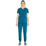 Scrubstar Women's Antimicrobial Premium Performance Notch Neck Top, Sizes XS-3XL
