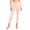 Beige, variant on Women's High Waisted Tummy Control Capri Leggings, Solid Color Stretch Base Layer Pants, Plus Size Soft Modal Lounge Bottoms for Summer Inner Wear and Yoga