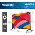 thumbnail image 2 of SKYWORTH Téléviseur Intelligent QLED 32 Pouces, Téléviseur HD Compatible avec Google TV, HDR10, Dolby Audio, Bluetooth 5.1, Googlecast Intégré, Télécommande Vocale, Protection des Yeux, Modèle 2025, Q6500B, 2 of 9