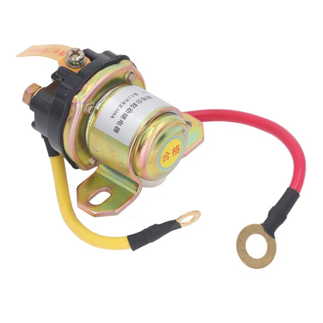 Relé de arranque de motor de automóvil de alta potencia de 24 V relé de arranque de desaceleración de durabilidad mejora la eficiencia de arranque para generadores ANGGREK Otros