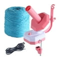 thumbnail image 4 of Abbraccia Electric Yarn Ball Winder Thread Winder Efficiently Portable Automatic Yarn Winder for Sewing Accessories Crocheting Knitters Pink, 4 of 12