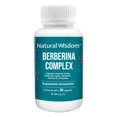 thumbnail image 1 of Natural Wisdom+ Berberina Complex 30 Cápsulas 500 Mg Sin Sabor | Apoyo Metabólico y Digestivo, 1 of 4