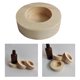 thumbnail image 4 of 2 soportes para botellas organizadoras de aceites esenciales, diámetro del orificio de 50 ml, estante de Natural de 1,5 pulgadas, presentación Macarena Titular de aceite esencial, 4 of 8