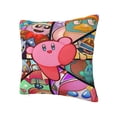 thumbnail image 2 of Throw Pillow Covers 26"x26" Inch, Kirby Decorative Pillow Case for Sofa Couch Chair Bedroom Modern Decor, 2 of 7