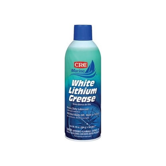 CRC 1003894 Marine White Lithium Grease - 10 oz., Lubricants