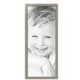 thumbnail image 2 of ArtToFrames 15" x 37" Silver Picture Frame, 15x37 inch Silver MDF Poster Frame (WOM-4642),  Pack, 2 of 8