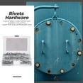 thumbnail image 3 of HAKIDZEL Blind Rivets 140Pcs Silver 1.7in Aluminum Alloy for Sheet Metal Work and Door Repair, 3 of 8