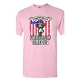 thumbnail image 1 of Stand For The Flag Kneel For The Cross Army Necklace USA DT Adult T-Shirt Tee, 1 of 2