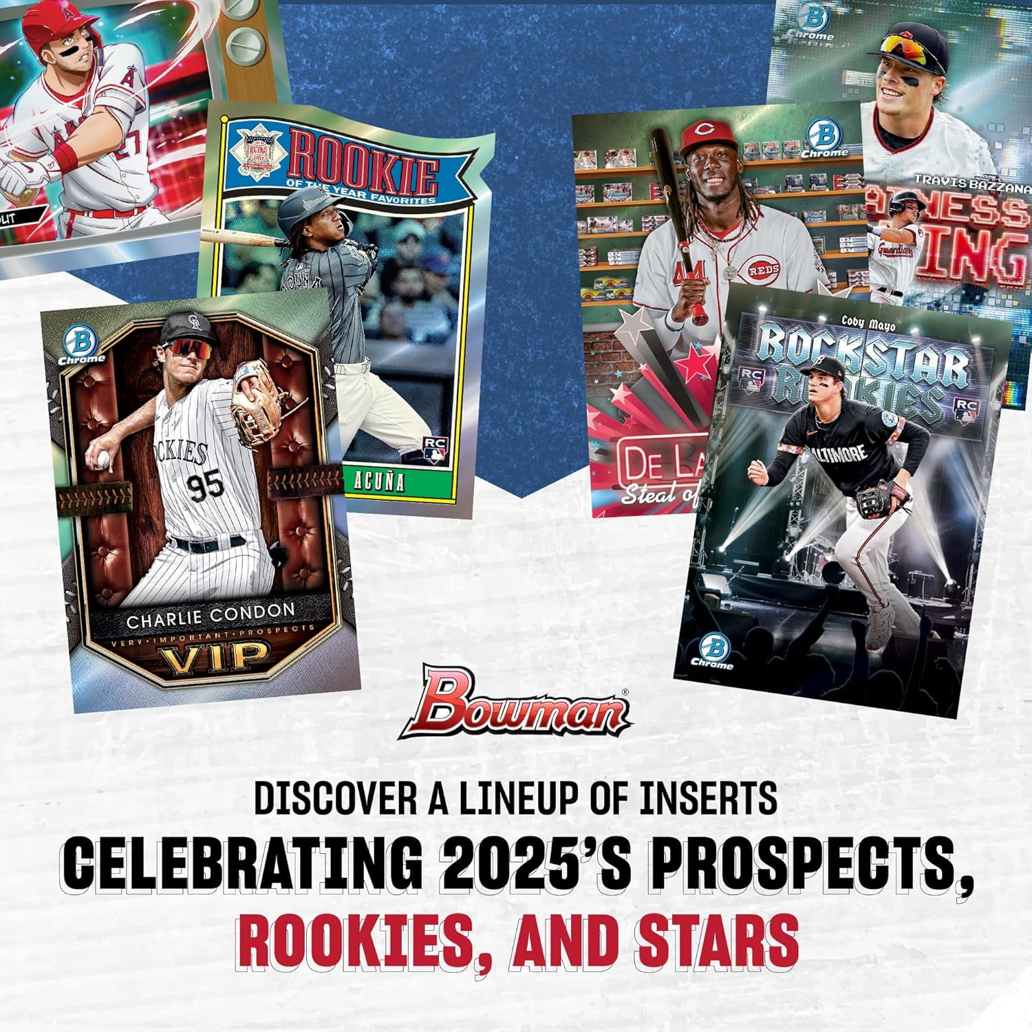 25 TOPPS BOWMAN BASEBALL VBX INNER PACK