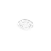 Dart  Portion/Souffle Cup Lids. Fits .5-1-ounce Cups Clear 2500/Carton