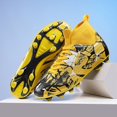 thumbnail image 3 of Zapatos de fútbol Unisex, botas de fútbol ultraligeras, Turf Match, tacos de entrenamiento de tobillo alto, zapatillas profesionales para exteriores, TF/FG, nuevos, 3 of 5