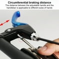 thumbnail image 3 of QualitChoice Levier de Frein pour Enfants Guidon Alliage d'Aluminium Étrier Réglable Poignée Guidons Leviers Accessoires Cyclisme Bleu, 3 of 6