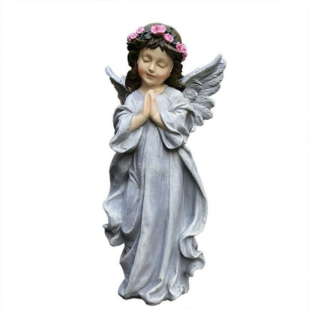 Figuritas De Ángeles, Estatuas Y Figuritas De Ángeles Para Decoración Del Hogar, Joyería Creativa, Artesanías De Resina Para Niños Para Dormitorio Y Sala De Estar Inevent HA036747-00