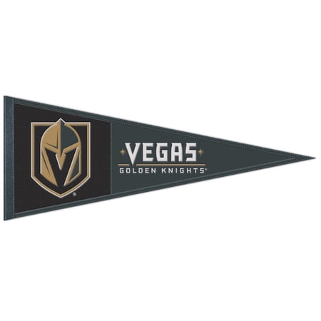 WinCraft Vegas Golden Knights 13 x 32 Wool Primary Logo Pennant