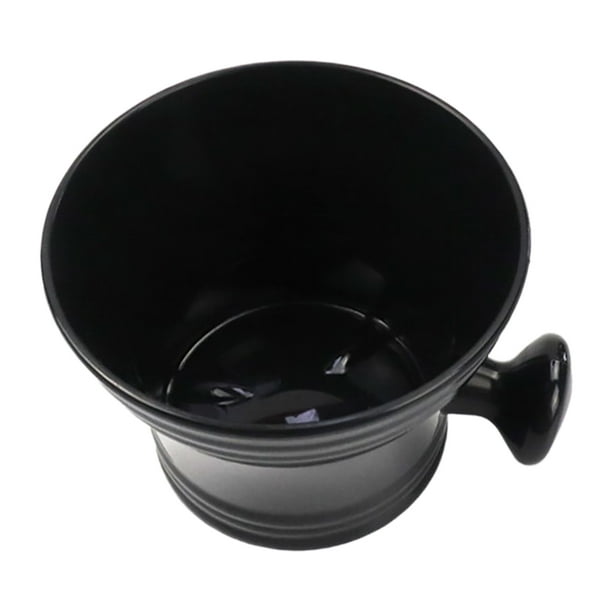 Taza de afeitado de afeitado de la cuela del hogar Taza de afeitar conveniente de afeitar de afeitado accesorio de barba