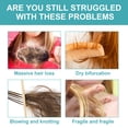 thumbnail image 4 of Hair Mousse for Straight Hair, 2pcs Prevent Split End Anti Frizz Hair Mousse  for Daily Use, 4 of 8