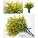 thumbnail image 2 of [ Arbustos Artificiales CATTREE Amarillo de 38 cm, 8 Piezas ], 2 of 8
