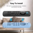 thumbnail image 2 of Silicone Remote Control Protective Case for Fire TV Stick HD/4K with Drop Protection, Easy Installation, and Washable Feature, 2 of 8