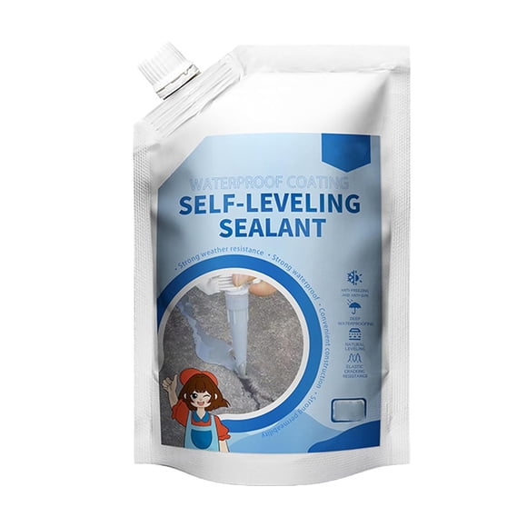 Concrete Caulking Adhesive, Concrete Crack Filler, Cement Crack Filler, Concrete Patch, Driveway Cracks Fillers, Waterproof Quick-Drying (Black-1Pcs)