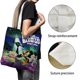 thumbnail image 3 of The Day the Earth Blew Up Bolso de tela con estampado de lienzo para mujer, bolsa de compras reutilizable y estética, con cremallera interior, regalo para mujer,40*40cm., 3 of 6