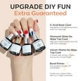 thumbnail image 2 of Modelones 32 PCS Gel Nail Polish Set, 28 Colors Fall Winter Gel Polish with No Wipe Base Coat, Glossy & Matte Top Coat and Nail Primer ,Nail Art Kit Salon at Home, 2 of 9