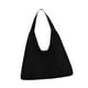 thumbnail image 3 of Bolsa para mujeres Bolso de agua para mujeres de gamuza para el trabajo de compras de viajes Negro, 3 of 8