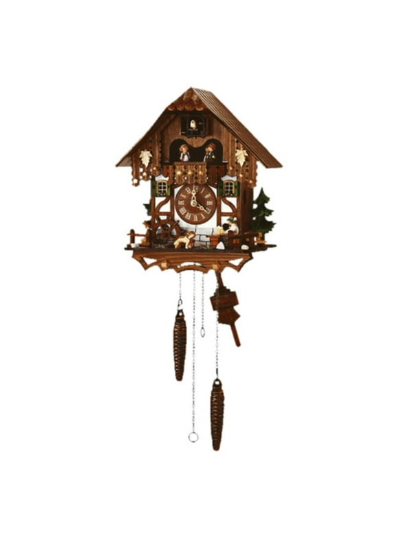 Anton Schneider Quartz Black Forest 11 Inch Cuckoo Clock