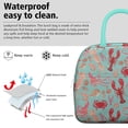 thumbnail image 3 of Lunch Bag Lunch Box for Women Reusable Insulated Lunch Bags,Water-Resistant Crab Shrimp Fish Lobster Cooler Lunch Tote Bag, Large Capacity for Work Travel Picnic, 3 of 6