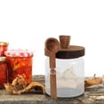 thumbnail image 4 of HEALEEP Sugar Container with Spoon for Family Cooking Convenience Transparent 1Set, 4 of 7