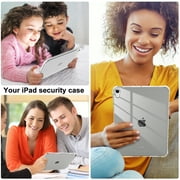 AICase For Apple iPad Air 11-inch(M2) 2024 Case Shockproof Crystal Thin Soft TPU Clear Bumper Cover