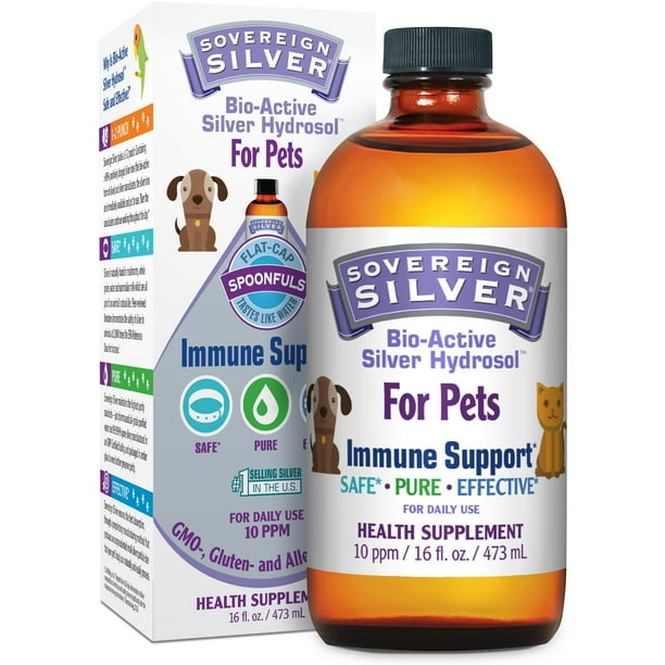 Sovereign Silver BioActive Silver Hydrosol Immune Support for Pets