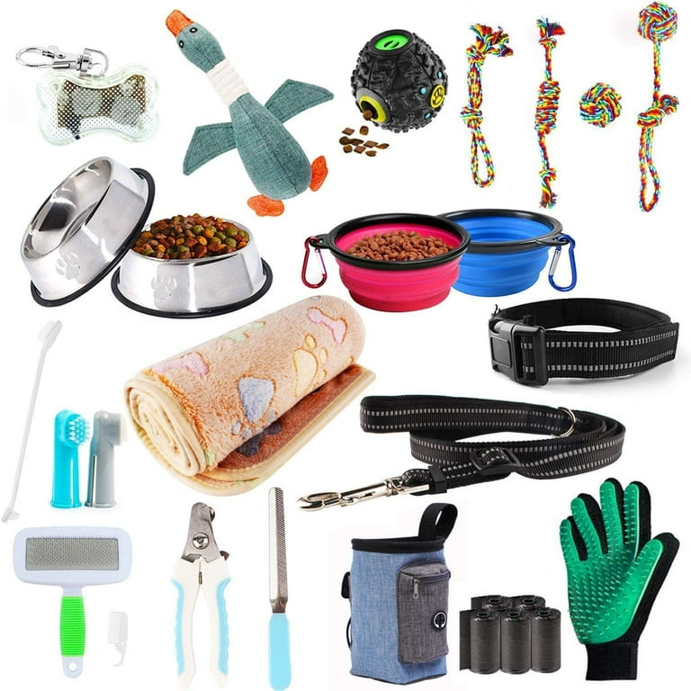 24pcs Puppy Starter Kits for Small Dog 24pcs New pup Dog Starter