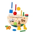 thumbnail image 2 of Juguetes educativos de madera para niños de 1 a 3 años, desarrollo, aprendizaje interactivo, imaginativo, mejora reconocimiento, clasificador de, 2 of 9