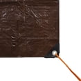 thumbnail image 2 of czcpp-Stansport Reinforced Brown Rip-Stop Tarp, 2 of 4