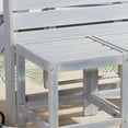 thumbnail image 5 of SAFAVIEH Belamy Indoor/Outdoor Transformer Bench to Table, Ash Grey, 5 of 5