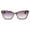 Sun - Rose-blue Tortoise, variant on 2SeeLife Large Cat Eye Reading Glasses For Women - Medium-Wide Faces, Durable Frame, Spring Hinges, Oversized Cateye Readers, Turquoise, +2.25