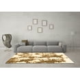 thumbnail image 3 of Ahgly Company Indoor Rectangle Abstract Brown Modern Area Rugs, 8' x 10', 3 of 4