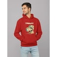 thumbnail image 2 of Modern Davidtechno Style Hoodie Men -Image by Shutterstock, Male 4X-Large, 2 of 4