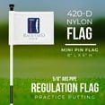 thumbnail image 4 of WATSY Backyard Tour Golf Pin Flag 8" x 6" Inch Inch For Flagstick Double Sided Mini Putting Green Flags For Backyard Outdoor Patio Golf Pin Flag, 4 of 5