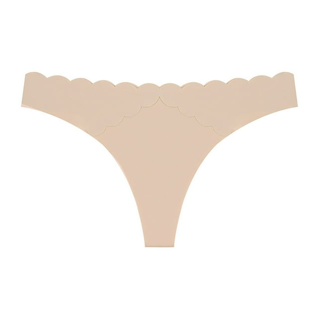 Rbaofujie Culotte String Taille Basse Transparente Aguichant Mode Femme Contrôle du Ventre