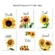 thumbnail image 3 of Yuarrent Planta de acuarela Girasoles Flores Impresiones decorativas Lona impermeable Núcleo Ornamento Coleccionables Corredor Decoración del hogar flor desenrollada Yuarrent HA061613-06B, 3 of 6
