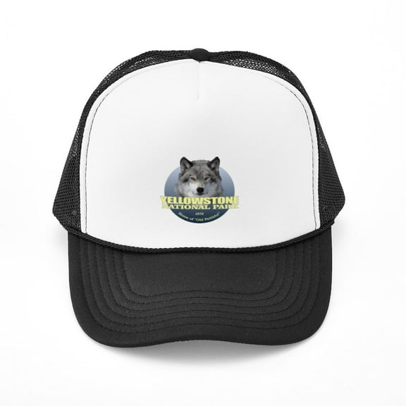 CafePress - Yellowstone NP - Adjustable Unisex Printed Trucker Hat with Mesh Back