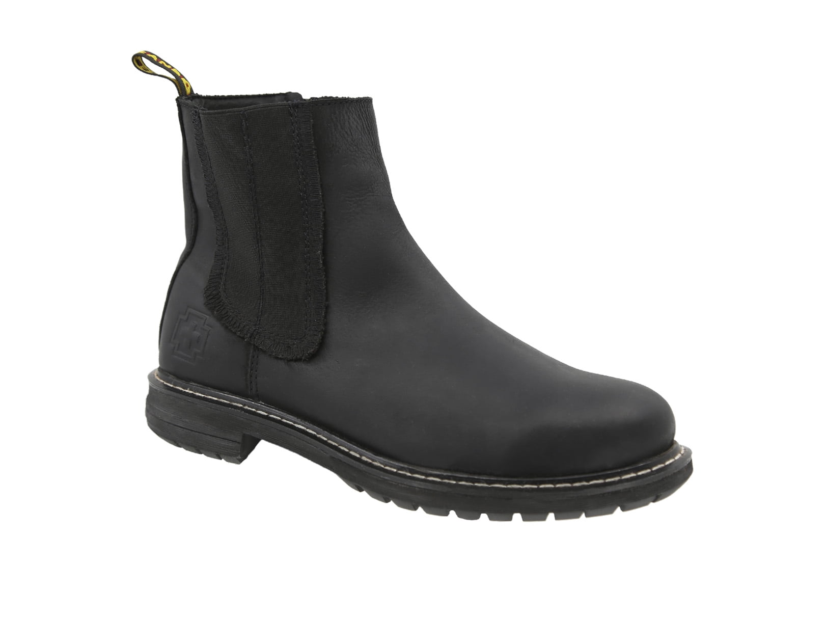 Swissbrand Zug men's Chelsea boots | Leather Boots |Black color ...