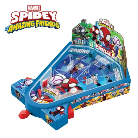 Spidey And His Amazing Friends Tabletop Baseball Pinball Game