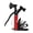 Red, variant on Stainless Steel 13 Function Hatchets Hammer Tool Foldable Portable Design Hammer Tool For Camping Urgent Home Repair