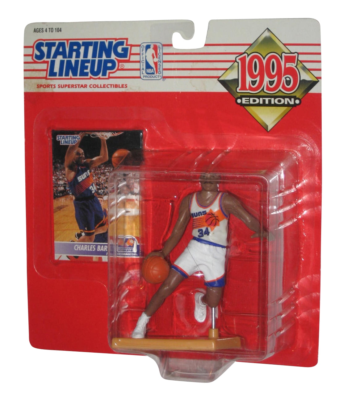 NBA Basketball Charles Barkley (1995) Starting Lineup Action Figure
