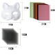 thumbnail image 4 of Gato con body y pegatinas de piedras preciosas Orco Disfraz para pintar Kit de manualidades de animales Ropa para niños, 4 of 8