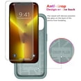 thumbnail image 4 of Diverbox for iPhone 13 Pro Max Case [Shockproof] [Dropproof] [Tempered Glass Screen Protector + Camera Lens Protector],Heavy Duty Protection Phone Case Cover for Apple iPhone 13 Pro Max (Pine Green), 4 of 7
