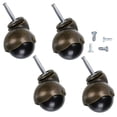 thumbnail image 4 of 4 Pcs Roulettes 8x38mm pour Chaise d'Ordinateur de Bureau et Maison, 4 of 8