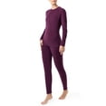 thumbnail image 5 of Fruit of the Loom Women's & Women's Plus Stretch Fleece Thermal Top and Bottom Set, 5 of 16